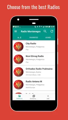 Radio Montenegro android App screenshot 8